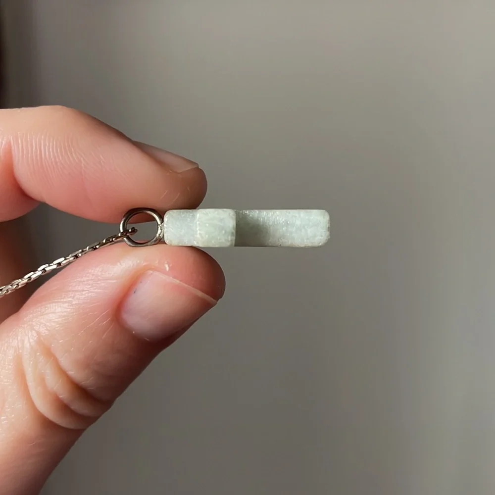 ☀️sold NFS☀️Sterling silver cross necklace - Picture 3 of 5